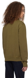 BOSS Khaki Half-Zip Sweater