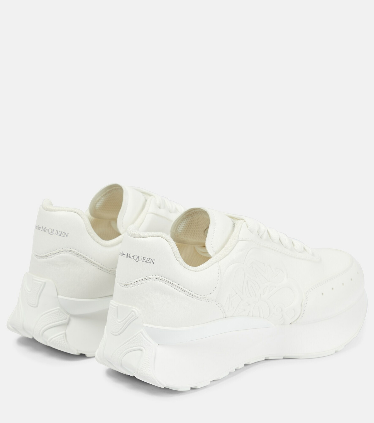Alexander McQueen - Sprint leather sneakers