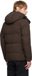 Descente ALLTERRAIN Brown Mizusawa Mountaineer Down Jacket