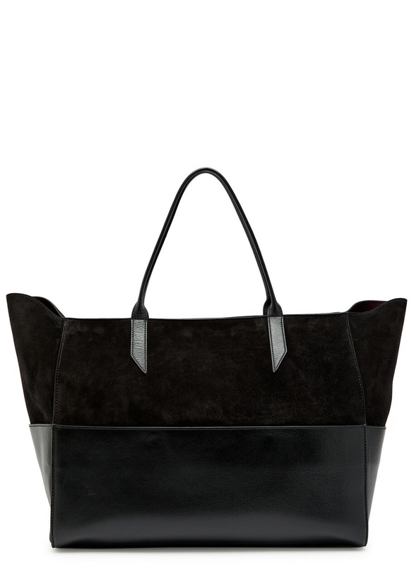 Photo: Metier Incognito 42 Suede Tote bag - Black - One Size