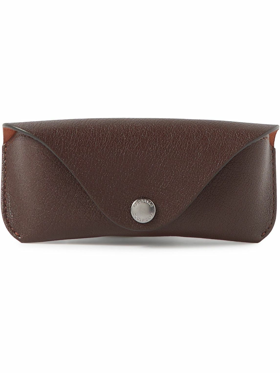 Brunello Cucinelli - Textured-Leather Glasses Case Brunello Cucinelli