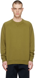 Burberry Green Embroidered Sweatshirt