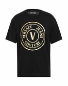Versace Jeans Couture Mens T-shirt in Black