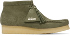 Clarks Originals Green Wallabee Boots