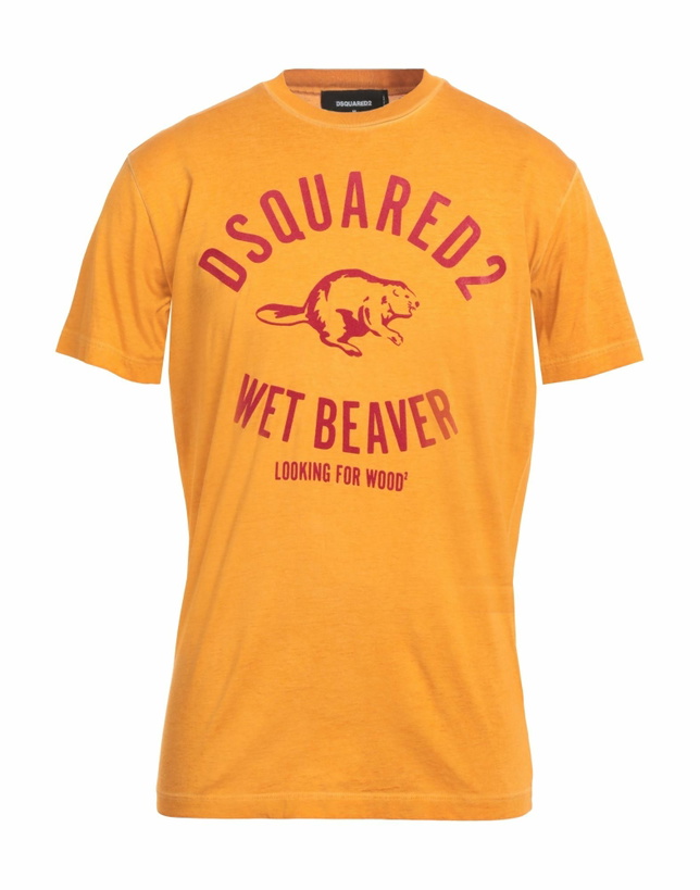 Photo: Dsquared2 Mens T-shirt in Orange