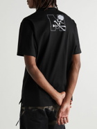 Mastermind World - Logo-Print Cotton-Jersey T-Shirt - Black