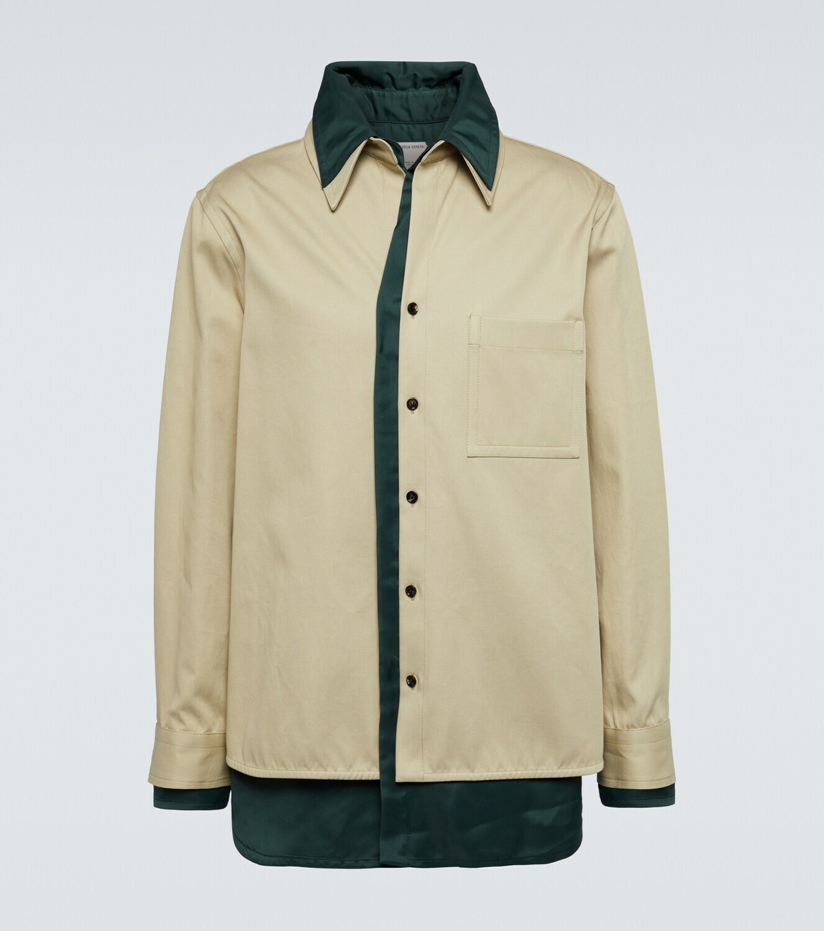 Bottega Veneta - Double cotton twill overshirt