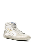 GOLDEN GOOSE - Slide Leather Sneakers