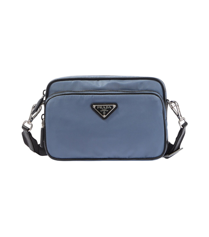 Photo: Prada Re-Nylon leather-trimmed shoulder bag