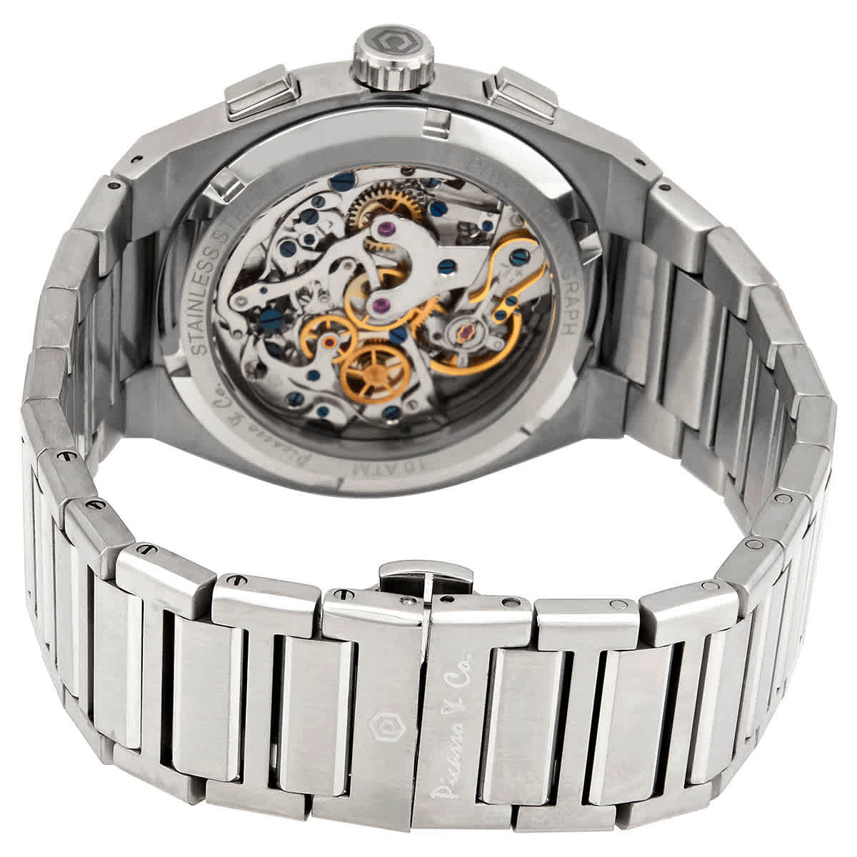 Picasso and Co Chairman II Chronograph Hand Wind Mens Watch PWCH2SLSS