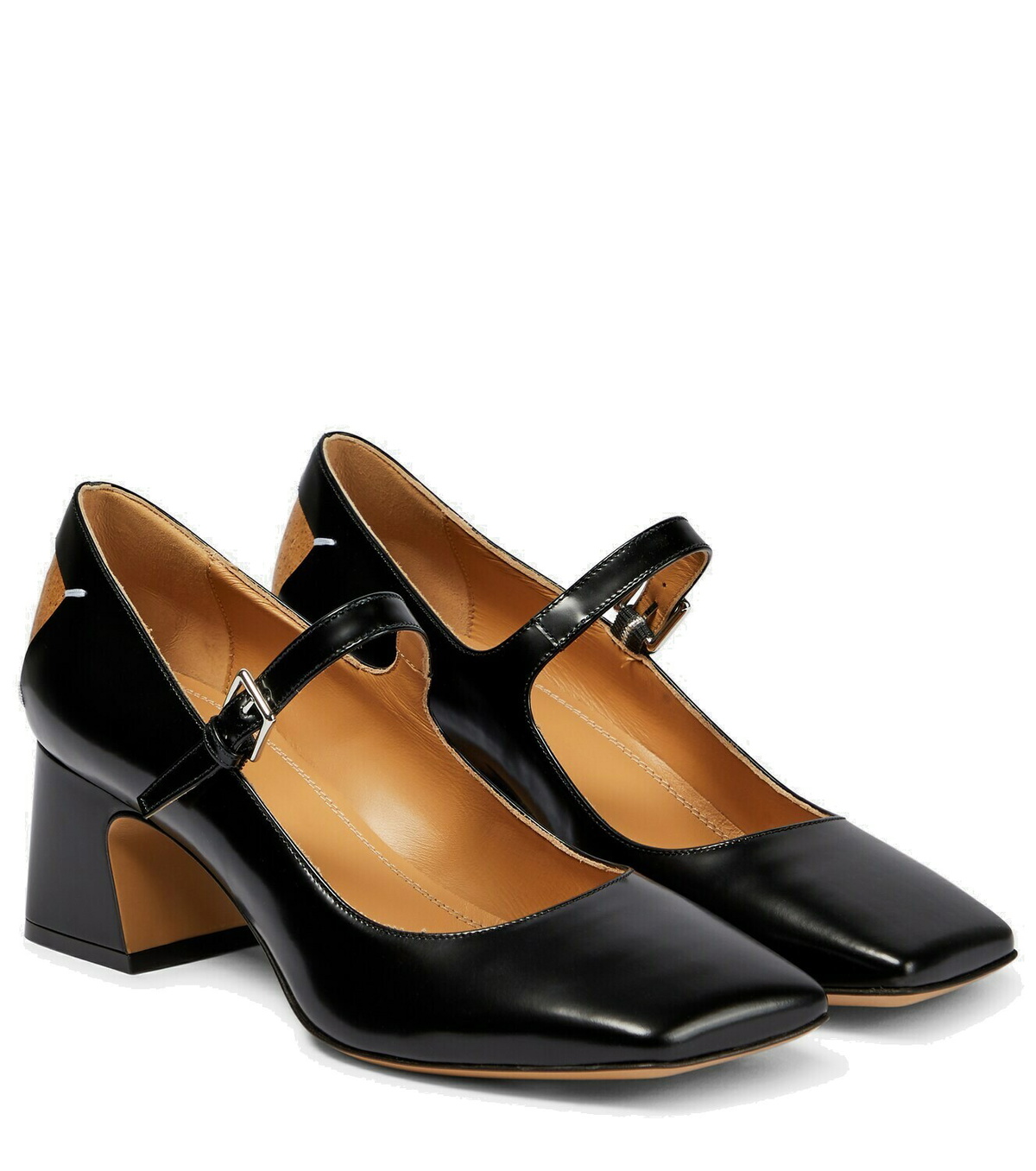 国内発送 Stitches Four - Margiela Maison leather pumps Jane Mary アクセサリー