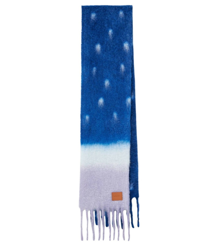 Photo: Loewe x Suna Fujita mohair-blend scarf