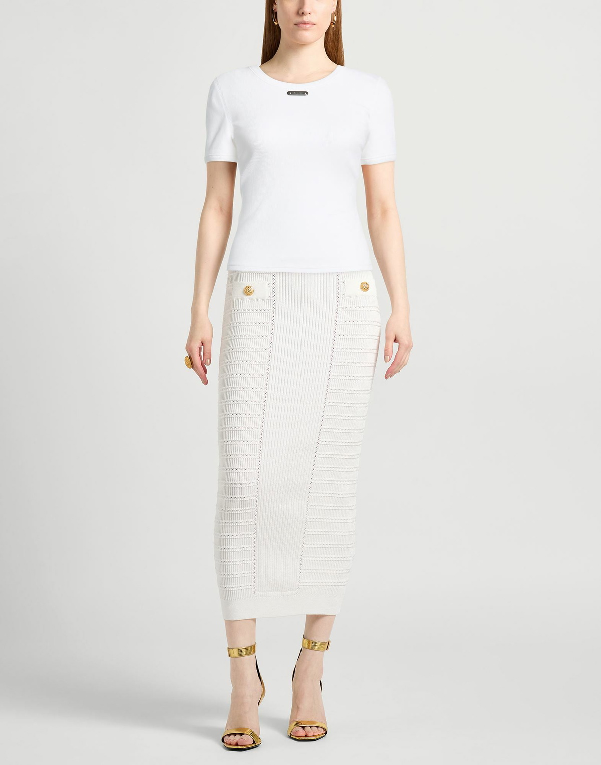 Mcqueen Womens T-shirt in White