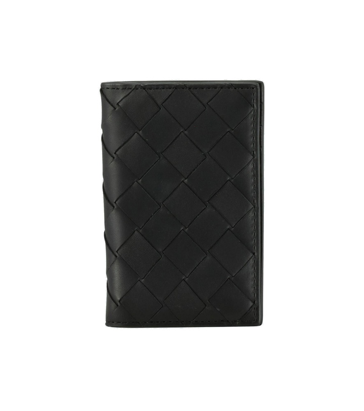 Photo: Bottega Veneta - Intrecciato folded wallet