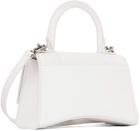 Balenciaga White Hourglass Bag