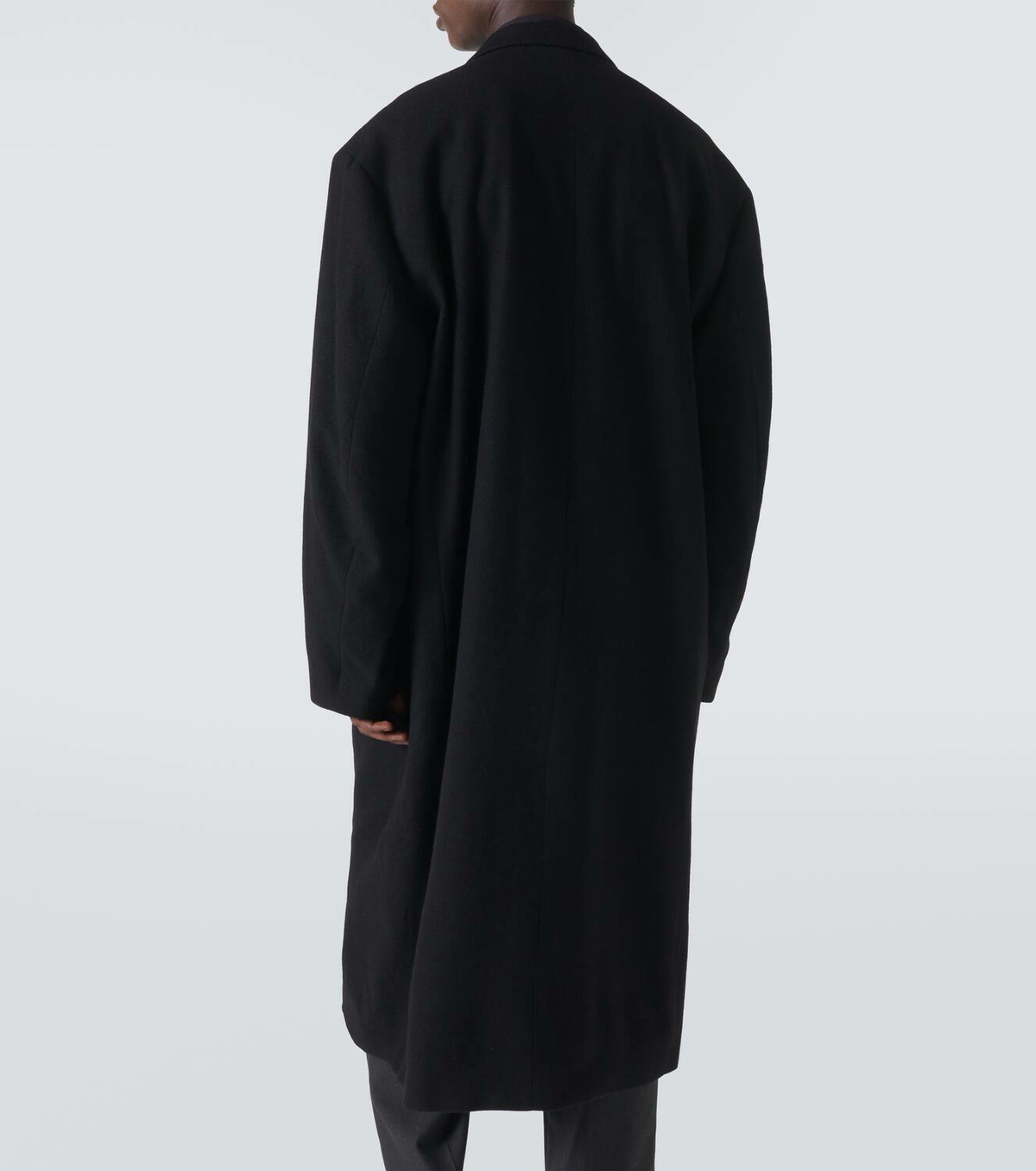 Lemaire Oversized virgin wool twill overcoat