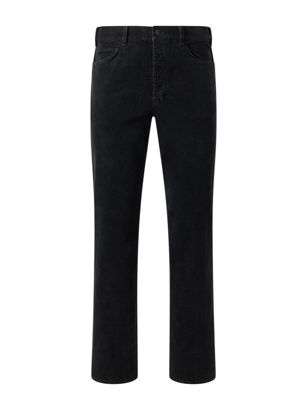 Photo: Nili Lotan - Billie Straight-Leg Cotton-Blend Corduroy Trousers - Gray