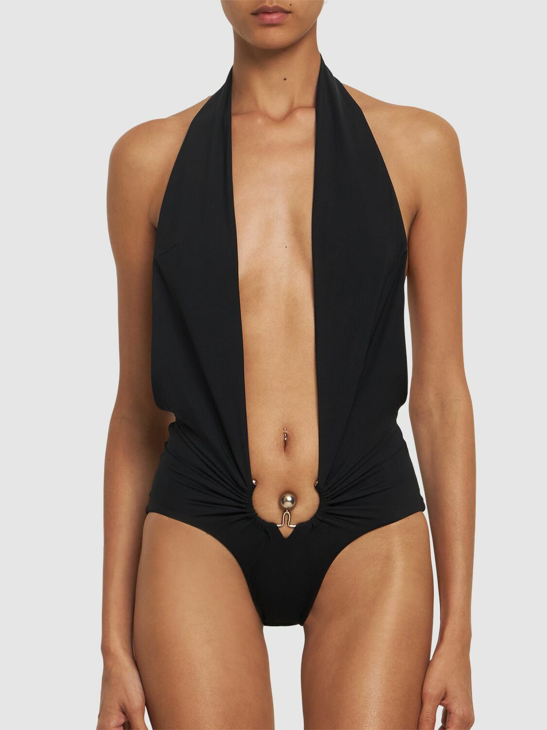 CHRISTOPHER ESBER Halter Neck One Piece Swimsuit Christopher CHRISTOPHER ESBER Halter Neck One Piece Swimsuit Christopher