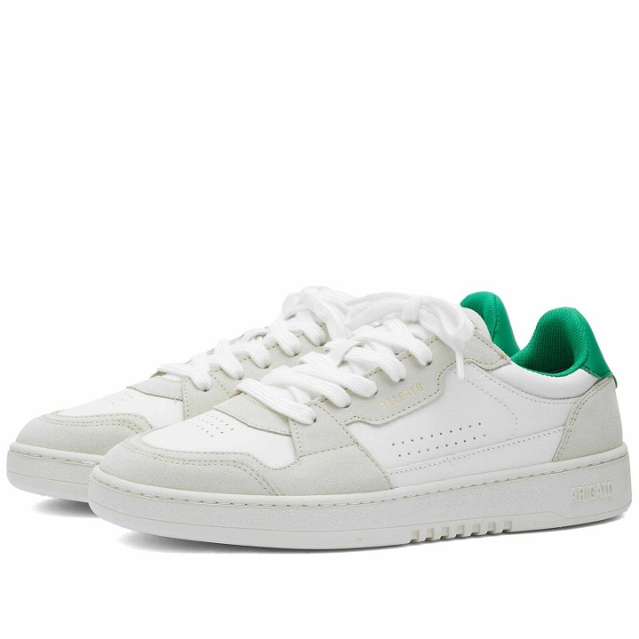 Photo: Axel Arigato Men's Dice Lo Sneakers in White/Green