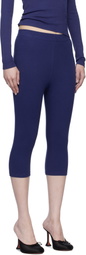 Gil Rodriguez Navy Capri Leggings