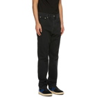 Lanvin Black Straight-Leg Jeans