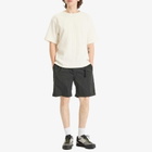 NANGA Men's Hinoc Ripstop Utility Shorts in Black