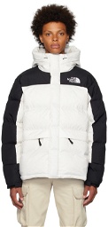 The North Face White & Black HMLYN Down Jacket