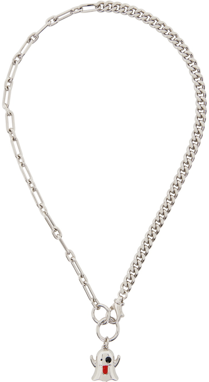 Safsafu SSENSE Exclusive Silver Fantasmita Necklace