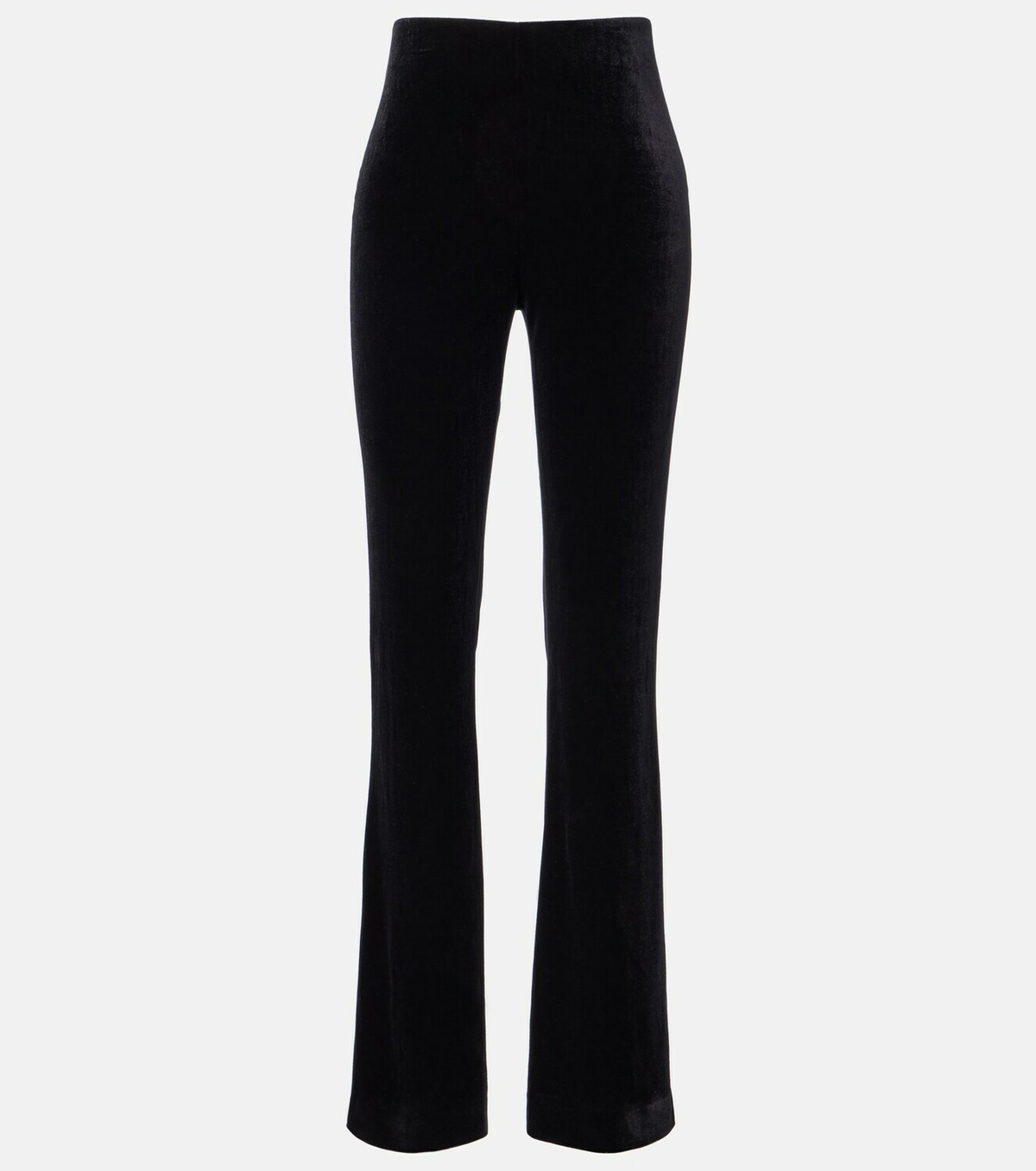 Dorothee Schumacher Soft Elegance high-rise velvet flared pants