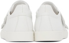 At.Kollektive White Isaac Reina Edition Double Strap Sneakers