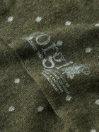 Kingsman - Corgi Three-Pack Jacquard-Knit Cotton-Blend Socks - Green