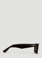 BV1145S Havana Sunglasses in Brown