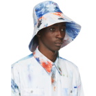 S.R. STUDIO. LA. CA. White SOTO Hand Tie-Dyed Bucket Hat