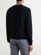 Slowear - Cotton and Silk-Blend Sweater - Black