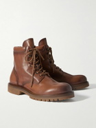 Officine Creative - Boss Leather Boots - Brown