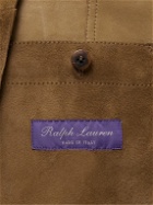 Ralph Lauren Purple label - Stewart Slim-Fit Suede Blazer - Brown