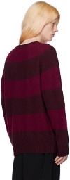 YMC Burgundy Suededhead Sweater