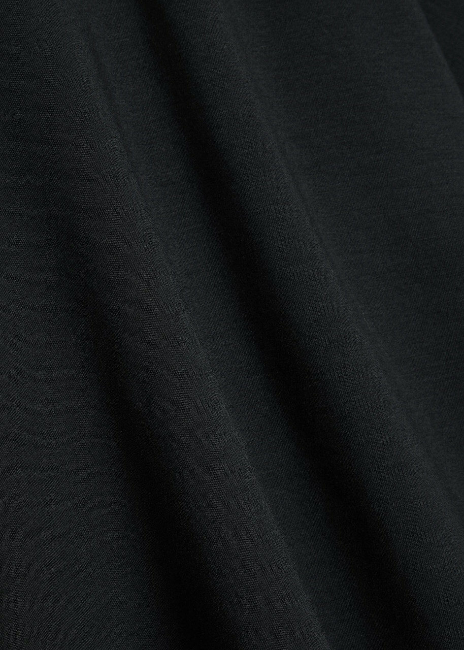 Nike Cropped Jersey Sweatshirt Black Grey