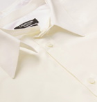CALVIN KLEIN 205W39NYC - Oversized Patchwork Appliquéd Cotton-Poplin Shirt - Men - Ivory