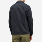 Stone Island Men's 2 Pocket Garment Dyed Shirt Jacket in Navy Blue