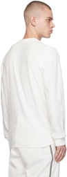 Moncler White Embroidered Sweatshirt