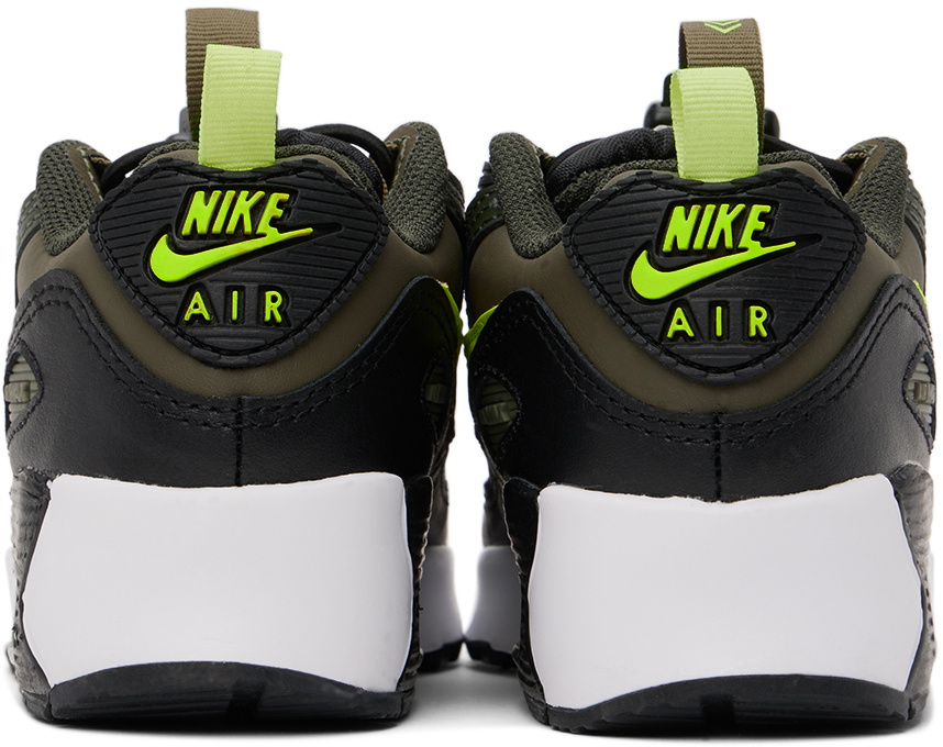 Nike Kids Green Air Max 90 Toggle Little Kids Sneakers