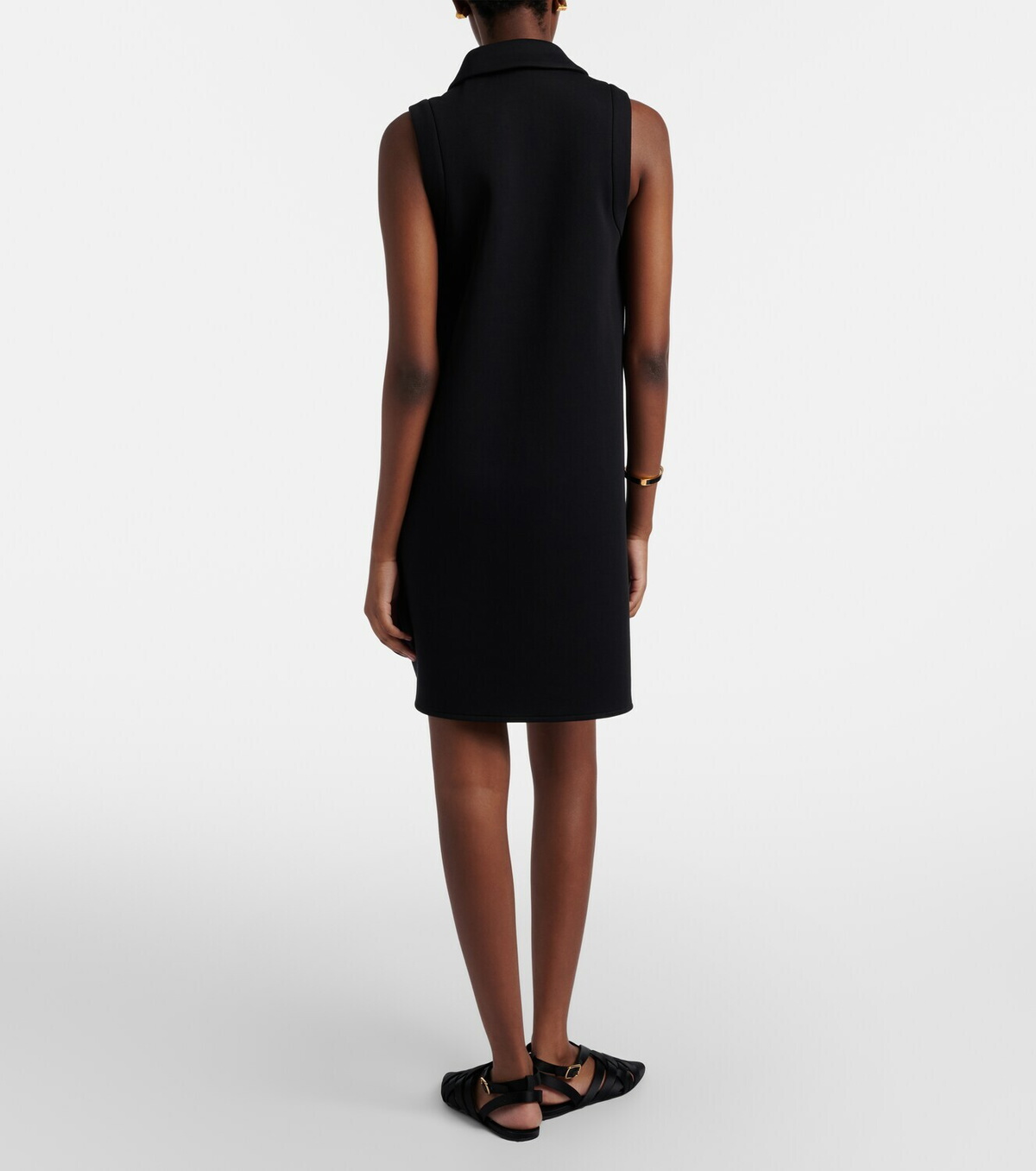 'S Max Mara Saggina cotton-blend jersey polo dress