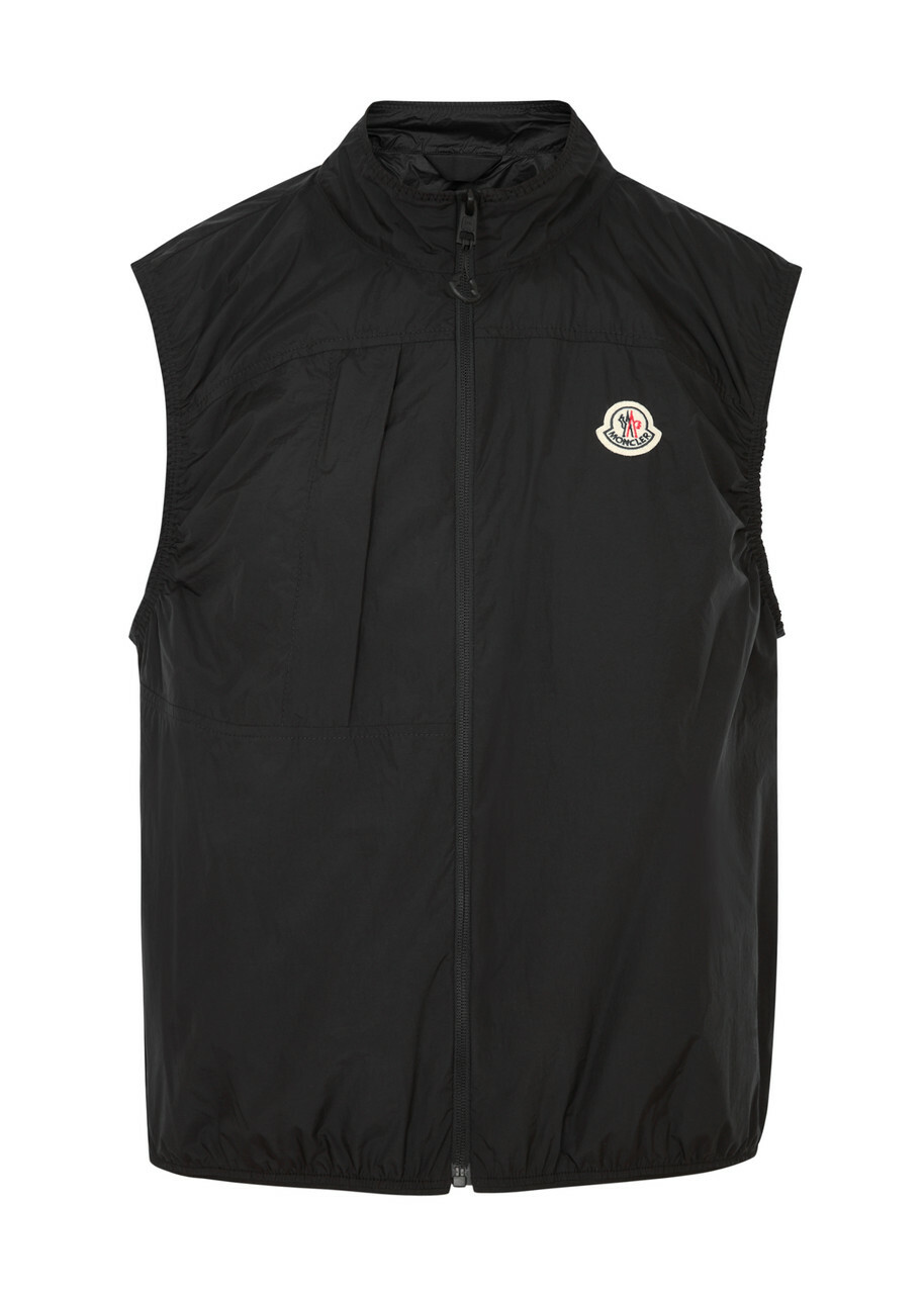 Moncler Arashi Shell Gilet Black Moncler