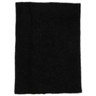 Rick Owens Black Tower Tube Scarf