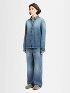 ANNAGRETA Luce Medium Wash Denim Shirt