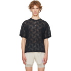 Satisfy Black Space-Lace Running T-shirt