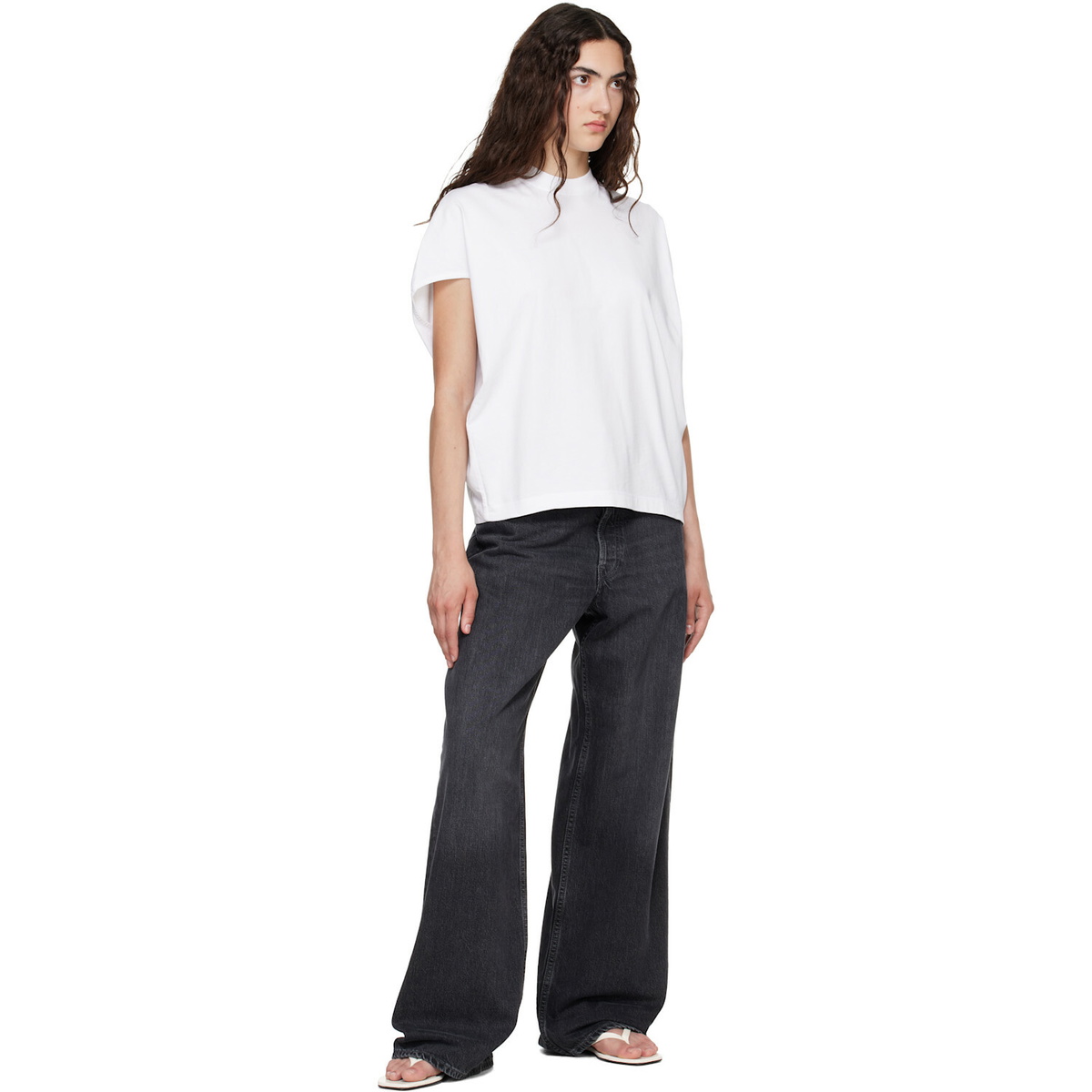 AGOLDE White Souline T-shirt