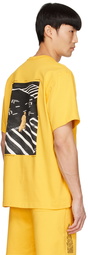 Helmut Lang Yellow Cotton T-Shirt