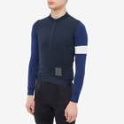 Rapha Men's Long Sleeve Pro Team Training Jersey in Dark Navy/Navy